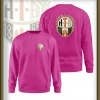 <b>KING Crew Neck Sweatshirt </b><br>Druck Brust HTB klein und Rücken HTB groß <br>- magenta pink
